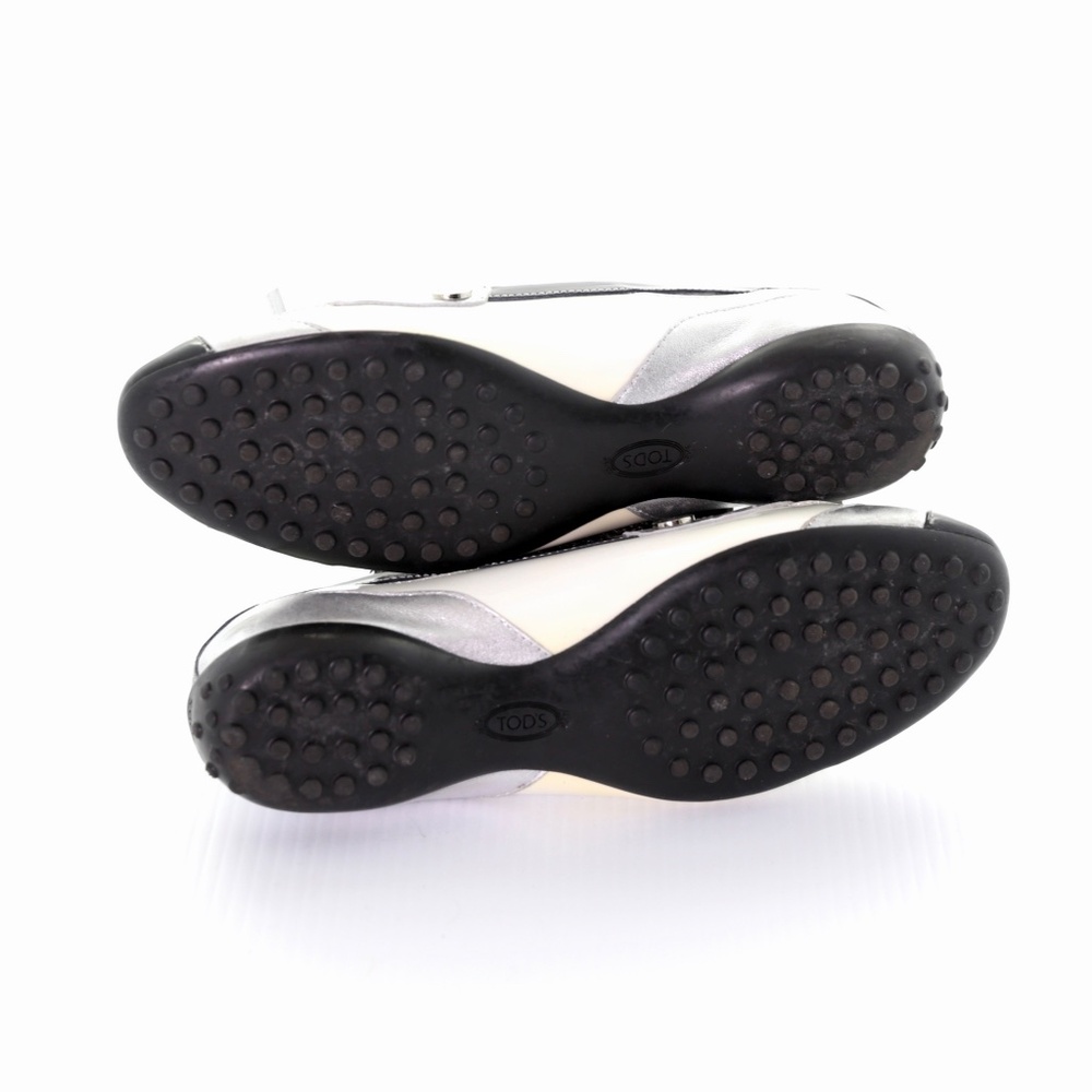 Tod’s Patent Leather Lace Up Ballet Driving Flats Shoes Womens 6.5M/36.5 Italy - Picture 9 of 9